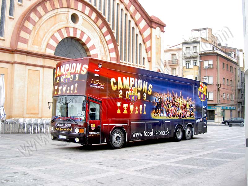 autobus expositor barcelona