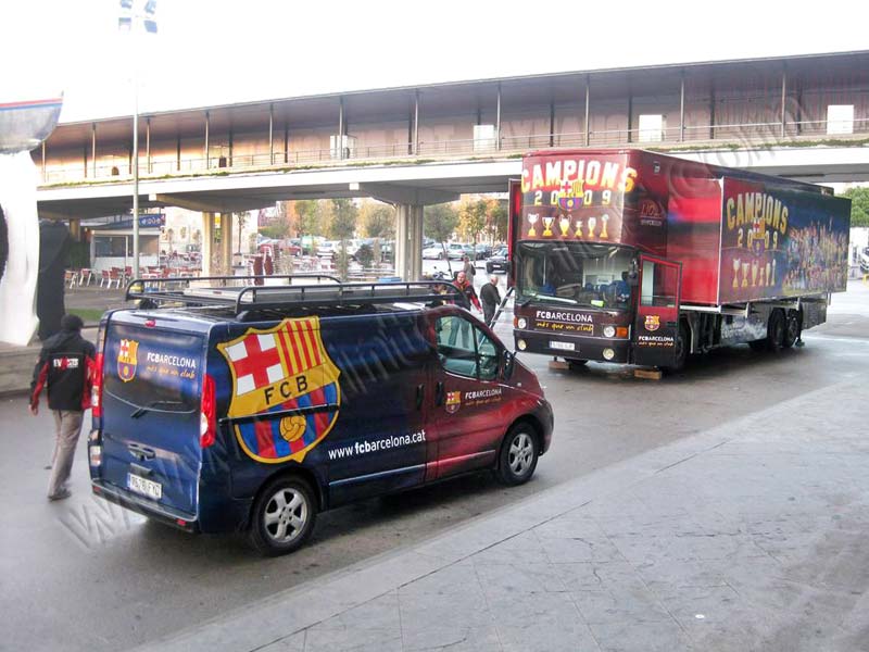 autobuses para roadshows Barcelona