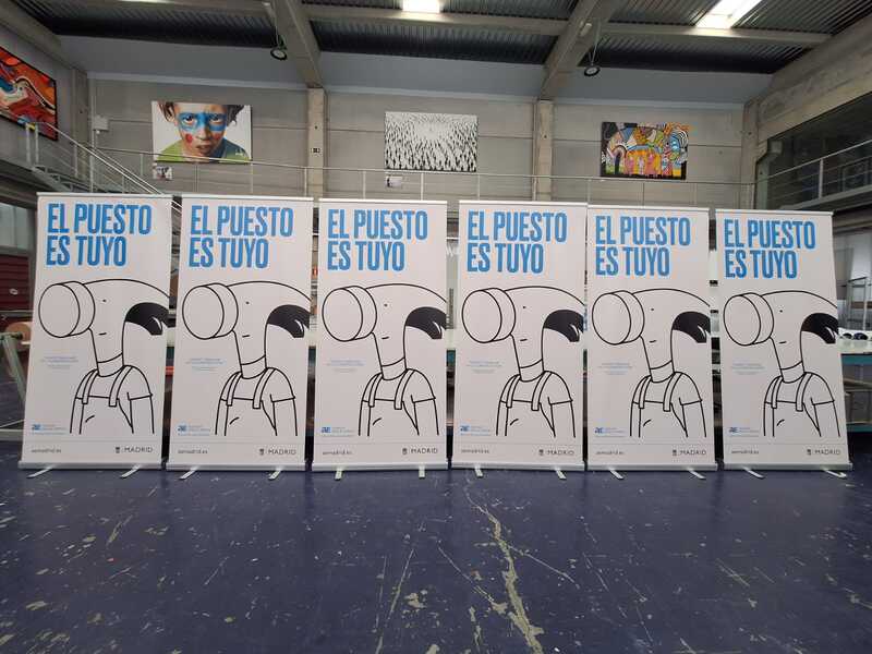 roll-ups-corporativos-impresion-uv-grupo-spi-agencia-para-el-empleo-madrid