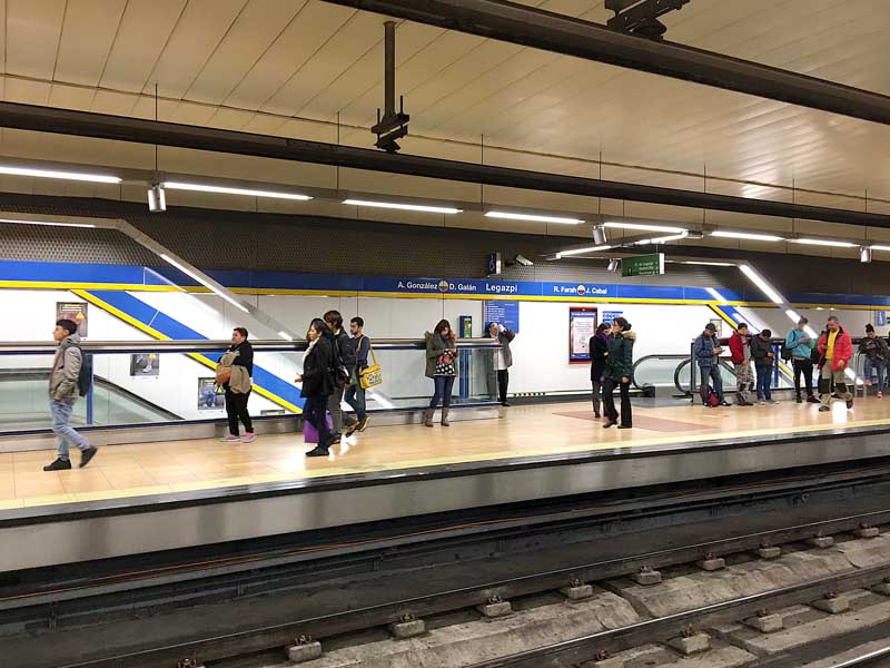 Metro de Madrid y la Copa Davis
