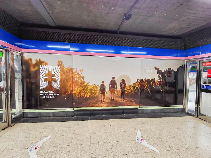 campañas publicitarias en Metro de Madrid