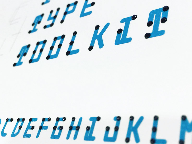 letras en altorrelieve braille neue
