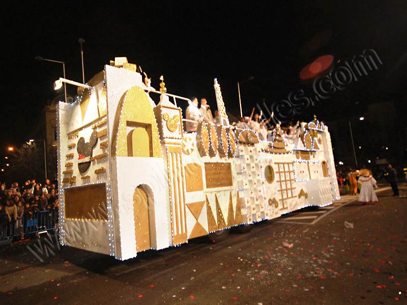 Carroza para desfile de Reyes Magos