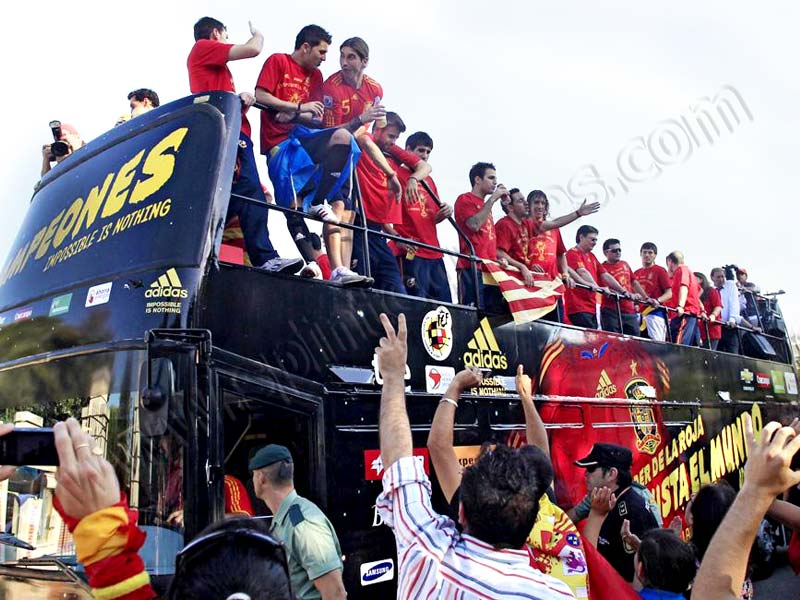 Selección española · Autobús del Mundial ·
