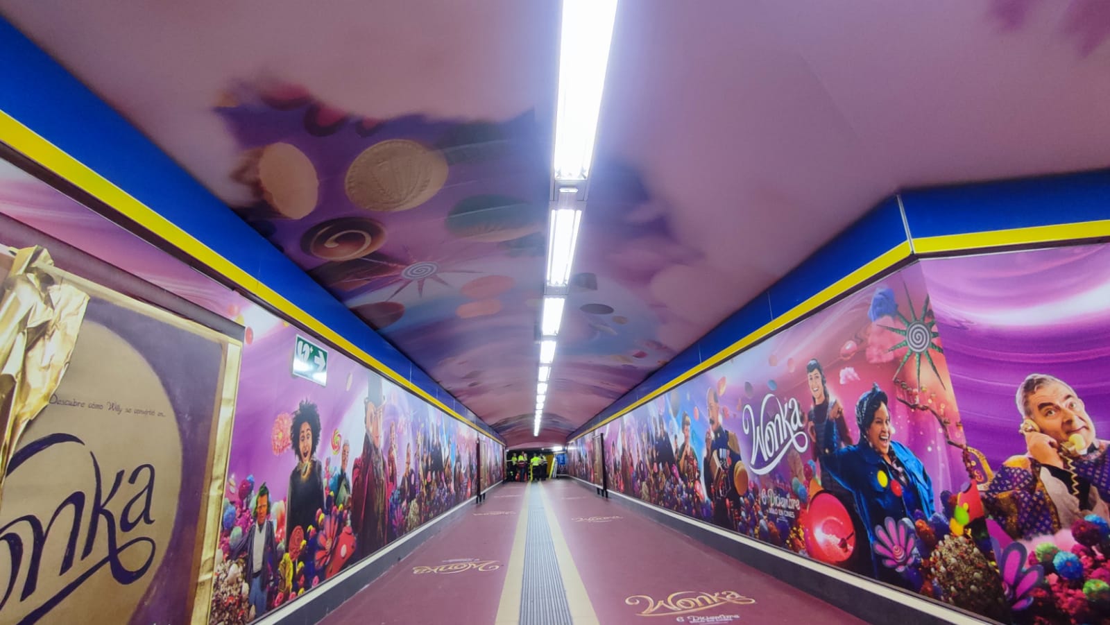 Campaña Wonka · Metro Callao · Vista del conjunto