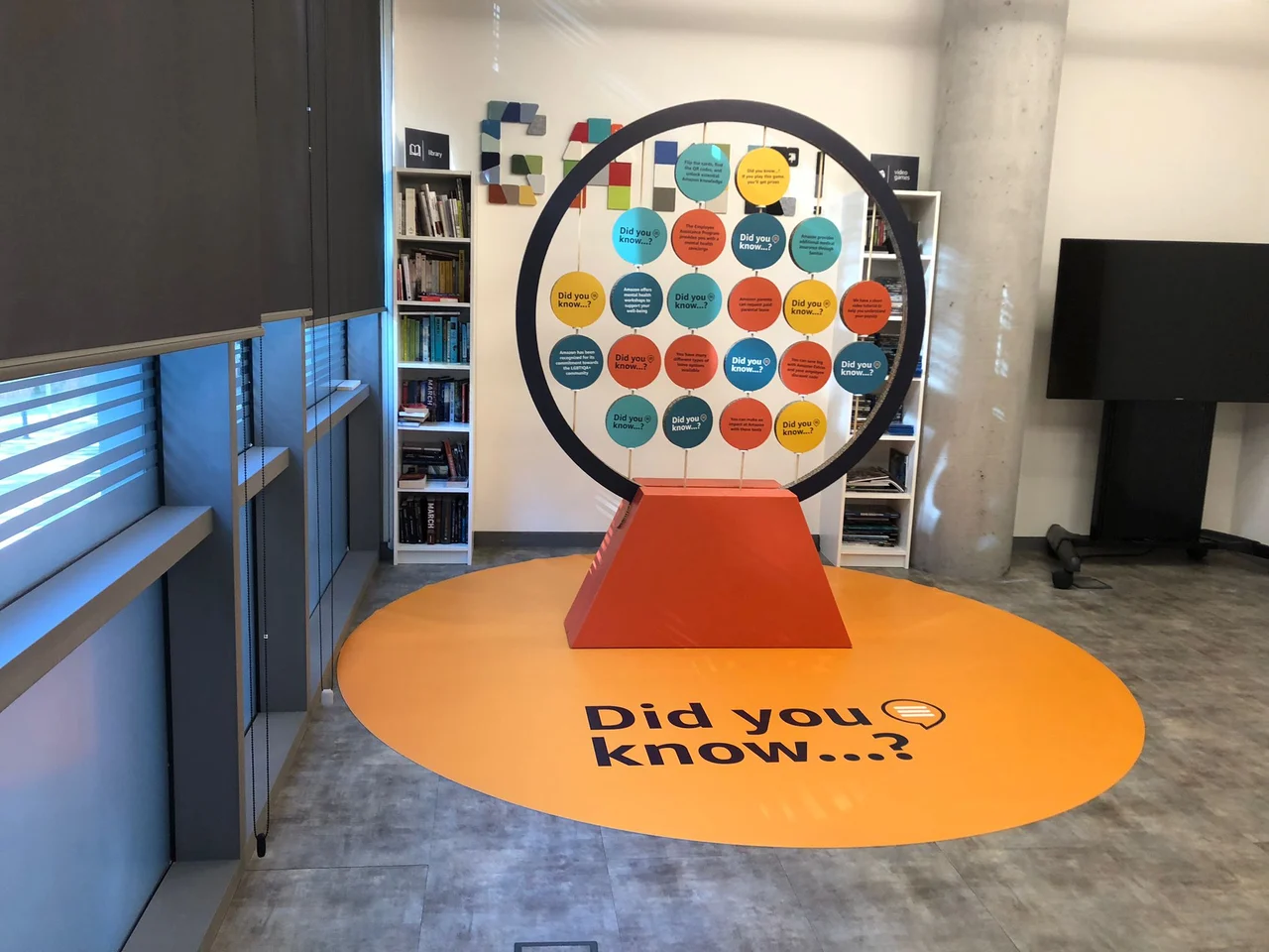 Amazon · Piezas expositivas «Did you know…?» · Vista principal