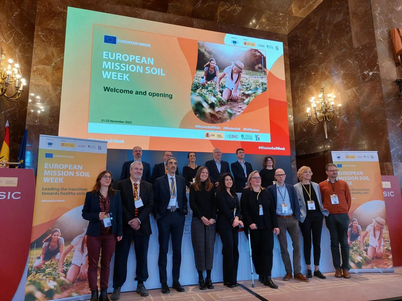 Semana Europea de los Suelos · Vista principal